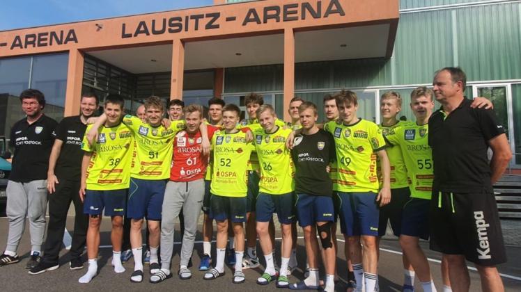 Zurück in der Handball-Bundesliga: die A-Jugend des HC Empor Rostock