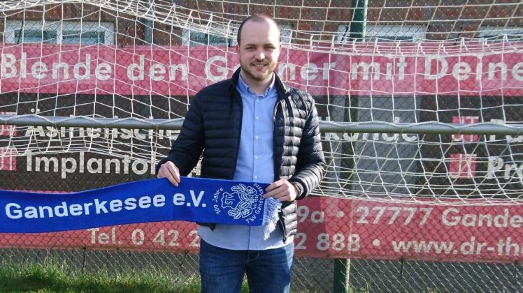 Musste mit seiner Mannschaft eine Heimniederlage hinnehmen: Marvin John, Trainer der Fußballer des TSV Ganderkesee II.