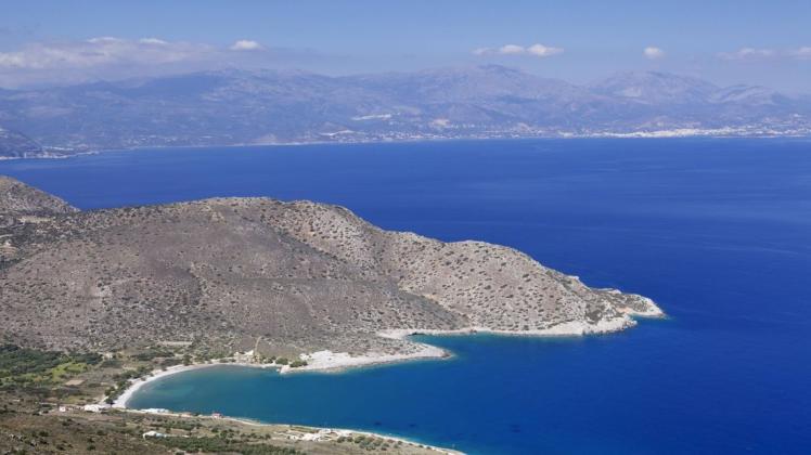 Die griechische Insel Kreta.