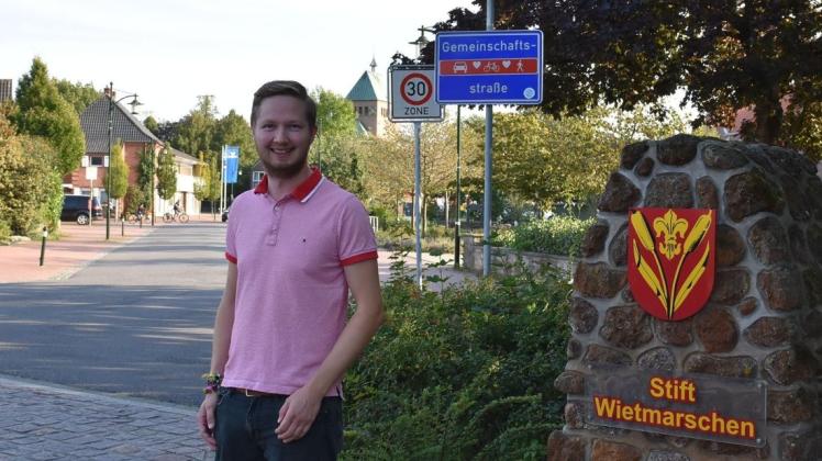 Spaß an der Kommunalpolitik hat der neue Vorsitzende des CDU-Ortsverbandes Wietmarschen, Johannes Heilemann. Spaß an der Kommunalpolitik hat der neue Vorsitzende des CDU-Ortsverbandes Wietmarschen, Johannes Heilemann.
