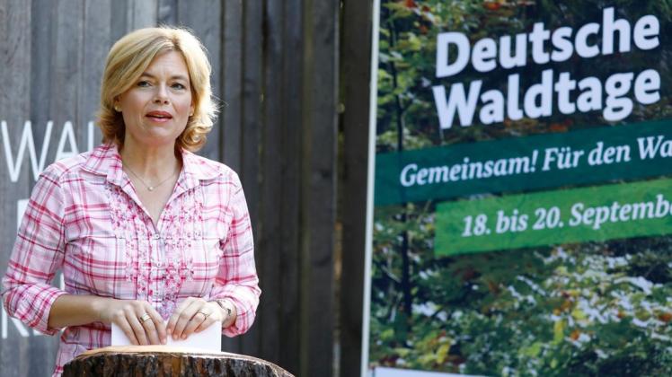 Julia Klöckner fordert schnelle Maßnahmen, um die deutschen Wälder zu retten.
