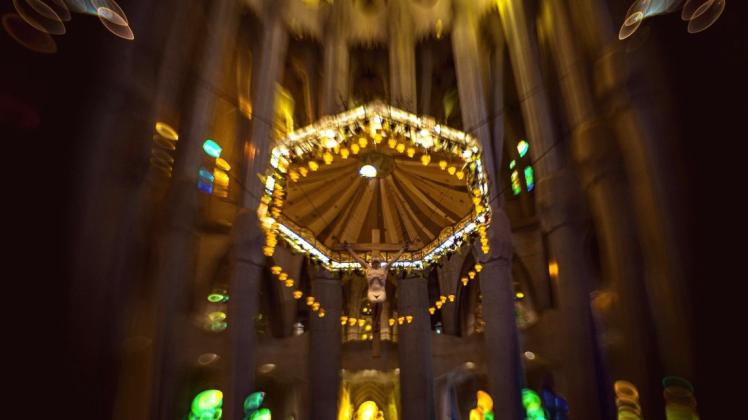 Der Bau der Sagrada Familia begann im Jahr 1882.