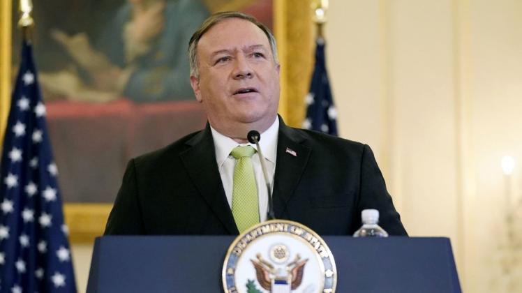 Mike Pompeo, Außenminister der USA: Im Atomstreit mit dem Iran treibt die US-Regierung neue Sanktionen voran.