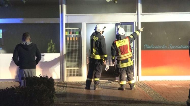 Im Keller eines italienischen Restaurants in Brinkum ist in der Nacht zu Donnerstag ein Feuer ausgebrochen.