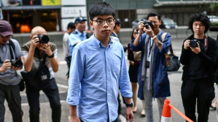 Der Hongkonger Aktivist Joshua Wong.