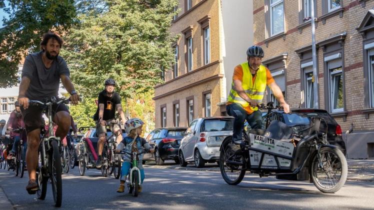 Zuletzt am Sonntag hatten viele Kinder und Eltern bei der Kidical Mass sichere Radwege in Osnabrück gefordert.