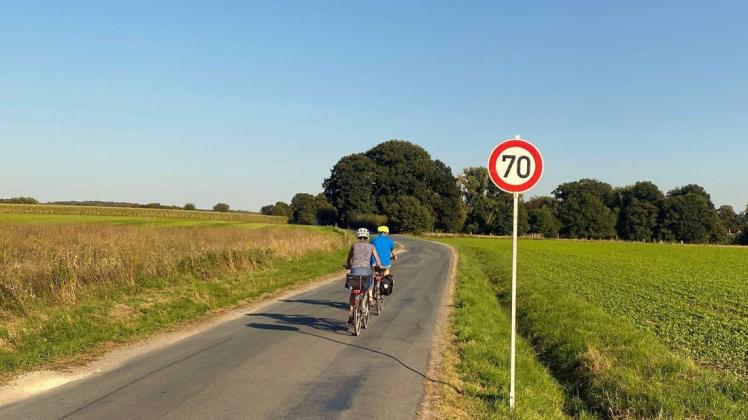 Die Niederberger Mark ist für den Durchgangsverkehr ungeeignet. Dennoch nutzen sie viele Autofahrer als Abkürzung zwischen Wissingen und Schledehausen - für Radfahrer und Kinder wird es dann eng.