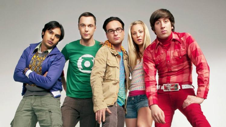 Die Hauptdarsteller der US-Sitcom "The Big Bang Theory".