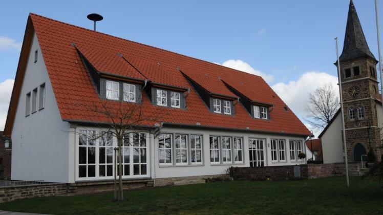 Auf dem Dach der Wimmer Schule befindet sich eine der Sirenen im Wittlager Land.