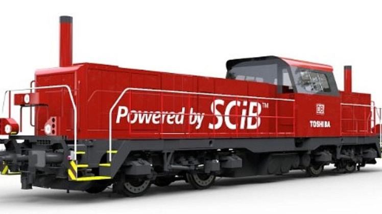 Der japanische Technologiekonzern will ab 2021 seine Hybrid-Lokomotiven auf dem Gelände der DB Cargo in Rostock herstellen.