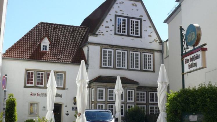 Die „Alte Gaststätte Holling“ in der Hasestraße 53 ist eines der ältesten Gasthäuser Osnabrücks.