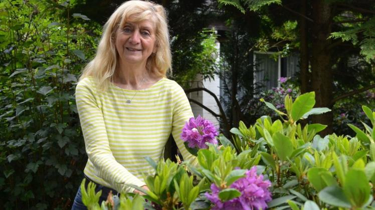 Christel Zießler liebt es, wenn es grünt und blüht. Am Dienstag wird die stellvertretende Bürgermeisterin und stellvertretende Landrätin 75 Jahre alt.