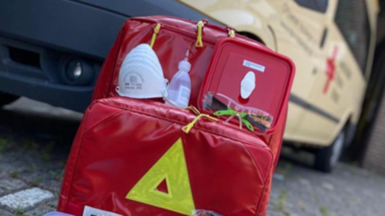 Nach gut drei monatiger Pause dürfen die Sanitäter vor Ort des Deutschen Roten Kreuzes wieder zu Einsätzen ausrücken – allerdings unter verschärften Hygienevorschriften.