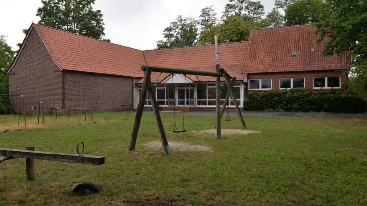 Die ehemalige Astrid-Lindgren-Grundschule in Osterbrock-Siedlung. Auf dem Gelände sollen eine Kinderkrippe und Wohnhäuser entstehen.