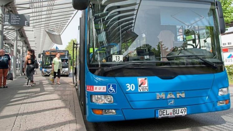 Geistesgegenwärtig reagierte ein Delbus-Fahrer am Dienstag, als sich im Bus ein Säugling verletzte (Archivfoto).