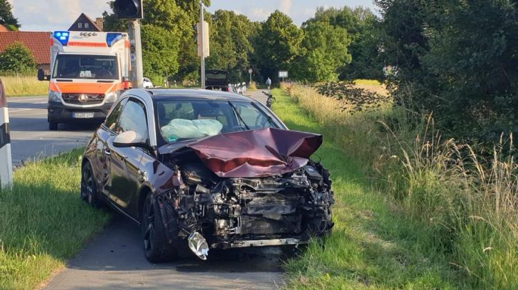 Die Opelfahrerin wurde bei dem Unfall schwer verletzt.