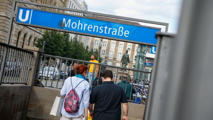 Der Berliner U-Bahnhof "Mohrenstraße" wird nach Rassismuskritik umbenannt.