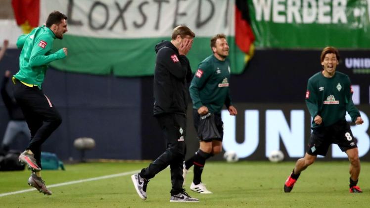 Florian Kohfeldt und der SV Werder Bremen machten eine mentale Achterbahnfahrt durch.