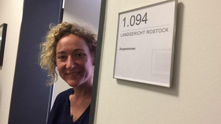 Als Psychosoziale Prozessbegleiterin steht Sabrina Drews vom Verein Stark machen e.V. nun ein Zeugenschutzzimmer am Rostocker Landgericht zur Verfügung.