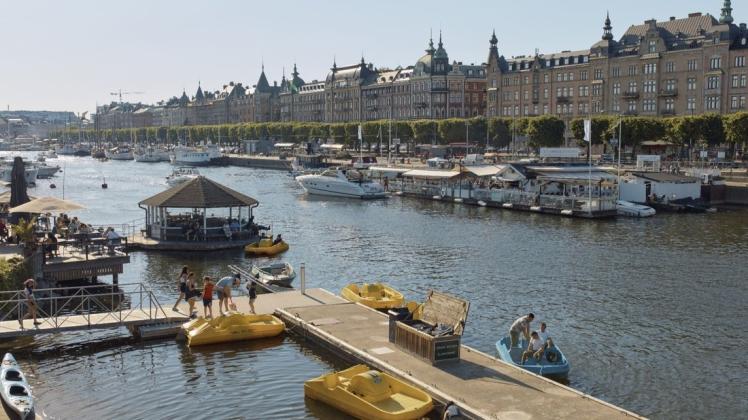 Die schwedische Hauptstadt Stockholm.