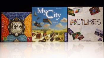 Die Spiele Nova Luna, My City und Pictures sind nominiert für den Preis "Spiel des Jahres 2020".