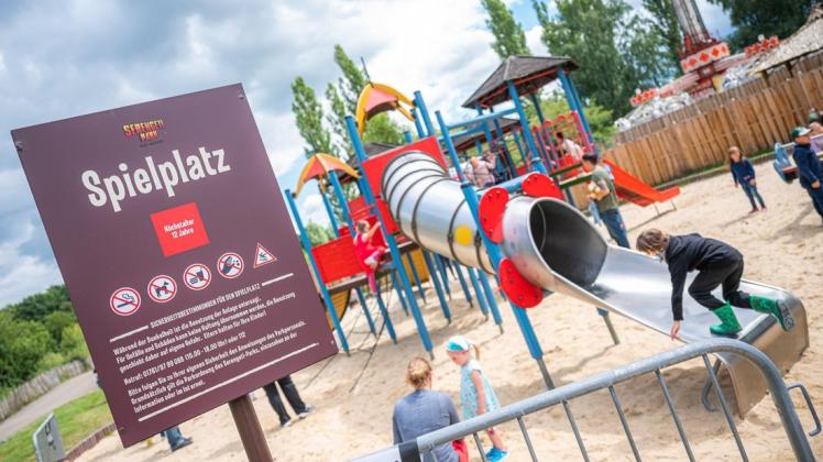 Er plane, einen Spielplatz zu bauen, "den man so noch nicht kennt", sagte IGA-Park-Chef Matthias Horn.
