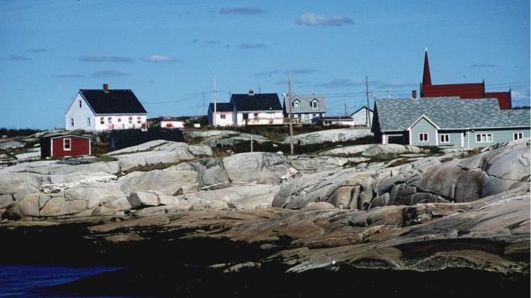 Postkartenidylle in Peggys Cove, südlich der Hauptstadt Halifax – in der kanadischen Seeprovinz Nova Scotia sind laut eines Medienberichts deutsche Rechtsradikale und Verschwörungsideologen dabei, eine Kolonie von Gleichgesinnten aufzubauen. (Symbolbild)