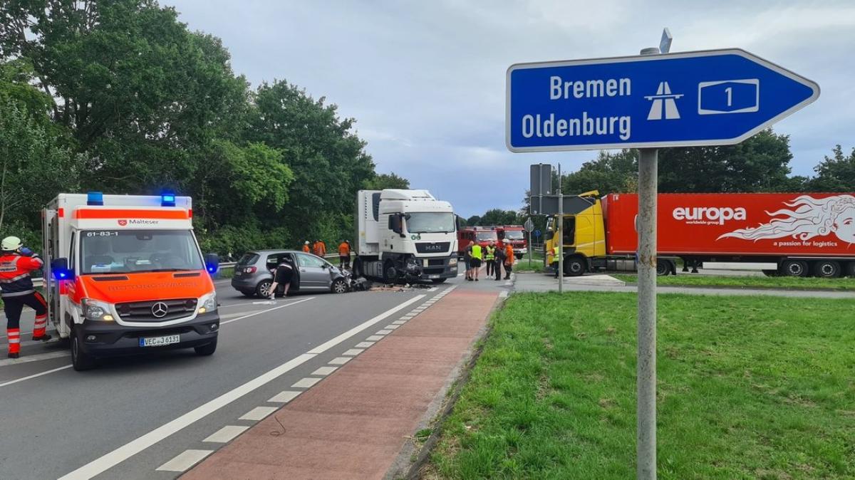 Drei Menschen Bei Unfall Auf L76 In Neuenkirchen-Vörden Verletzt | NOZ