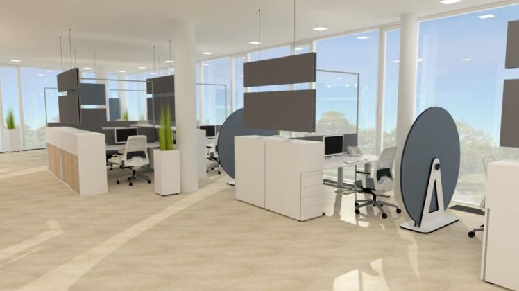 Das neue Coworking-Space-Projekt im Amisia-Kontor in Haren. Das neue Coworking-Space-Projekt im Amisia-Kontor in Haren.