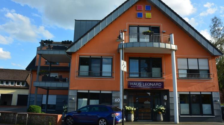 Ins Erdgeschoss des Hauses "Leonard" der Bonitas-Holding in Belm wird die neue Demenz-WG einziehen. Im zweiten Obergeschoss ist eine weitere Pflege-WG geplant. Ins Erdgeschoss des Hauses "Leonard" der Bonitas-Holding in Belm wird die neue Demenz-WG einziehen. Im zweiten Obergeschoss ist eine weitere Pflege-WG geplant.