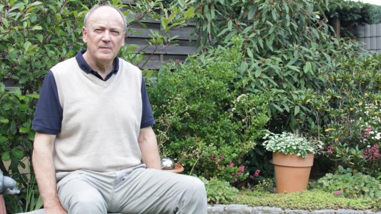 Im Ruhestand will Hans-Jürgen Kulik viel Zeit in seinem Garten verbringen.