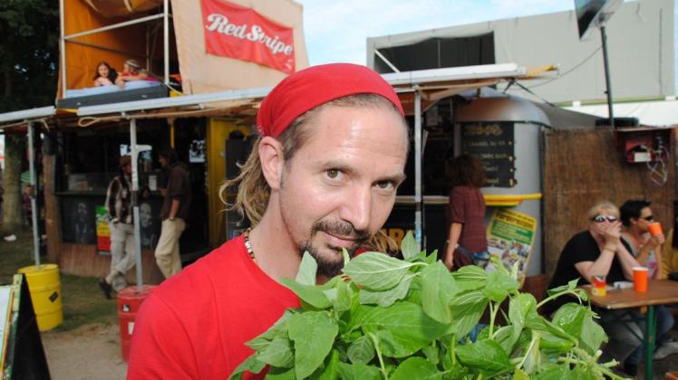 Steffen Prase kocht am Donnerstag jamaikanisch, um  virtuell auf dem Festival in Bersenbrück dabei zu sein.