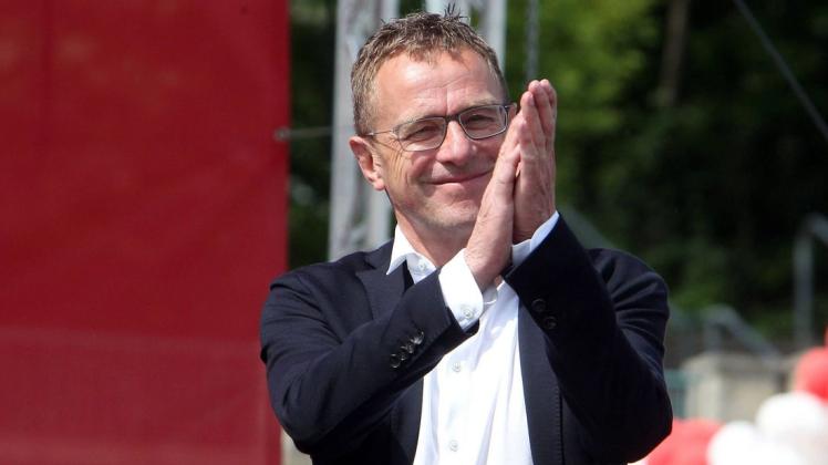 RB Leipzigs früherer Cheftrainer Ralf Rangnick verlässt den Konzern.