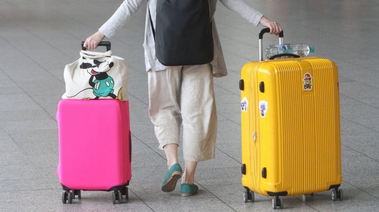 Mit ungewöhnlichem Gepäckinhalt reiste eine 74-Jährige per Flugzeug.