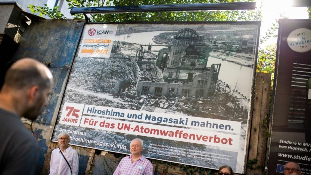 Großflächenkampagne „75 Jahre Hiroshima & Nagasaki“ An | NOZ