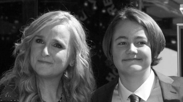 Melissa Etheridge und ihr Sohn Beckett Cypher im Jahr 2011.