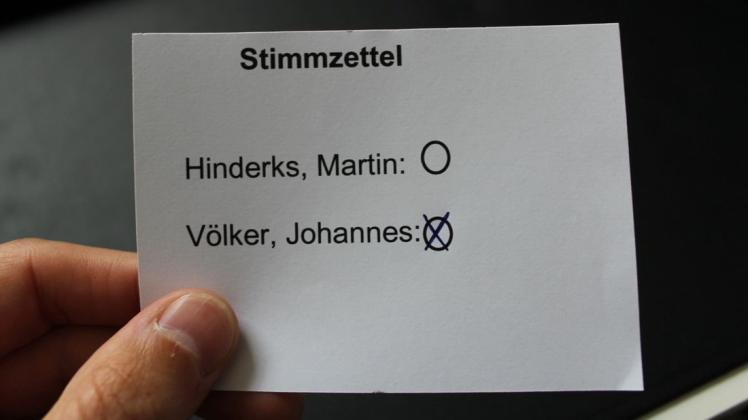 13 zu 6: So endete die Abstimmung im Sögeler Gemeinderat bei der Wahl des stellvertretenden Bürgermeisters zugunsten des CDU-Kandidaten Johannes Völker.