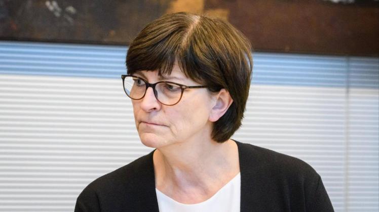 Zurzeit bricht massive Kritik über SPD-Chefin Saskia Esken ein.