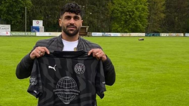 Wird in der Saison 2020/21 wieder für den Fußball-Bezirksligisten FC Hude auflaufen: der Stürmer Mohamed Alawie.