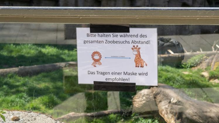 Reger Andrang herrscht im Zoo Osnabrück seit der Wiedereröffnung am 6. Mai 2020. Allerdings halten sich nicht alle Besucher an die Abstandsregeln.