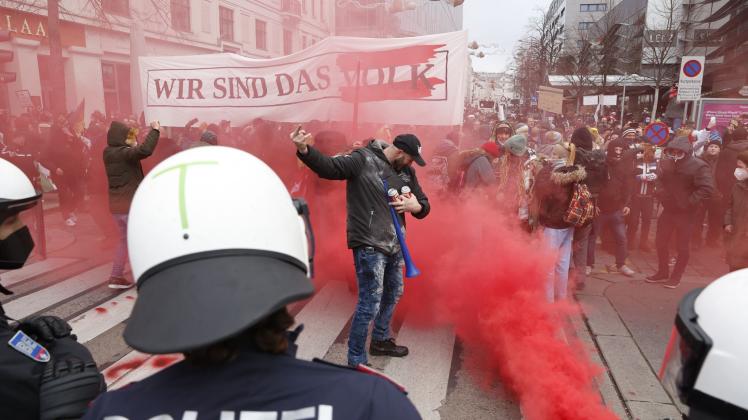 Protest in Österreich