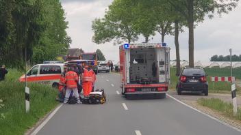 Zu einem Zusammenstoß kam es am Mittwoch Nachmittag an der Kreuzung Rahdenstraße/Spilkerweg.