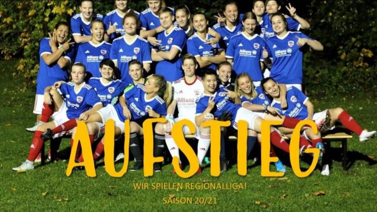 Die Frauen des Rostocker FC spielen in der kommenden Saison in der Regionalliga Nordost.