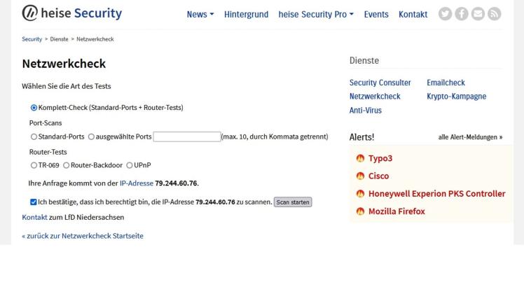 Sind beim Router alle Schotten dicht?