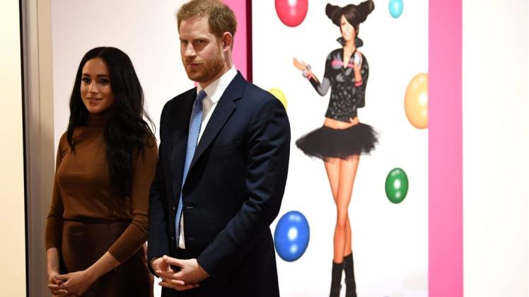 Prinz Harry und seine Frau Meghan müssen auf ihren Markennamen "Sussex Royal" verzichten. Foto: imago images/i-Images