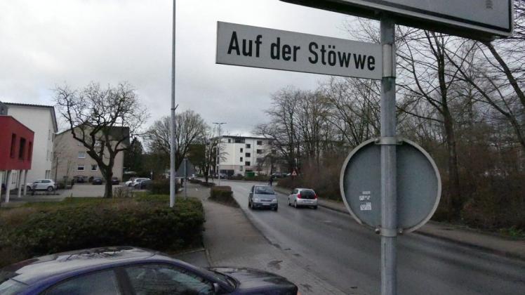 Die Einmündung Auf der Stöwwe/Hannoversche Straße: Hier könnte im Zuge eines neuen Verkehrskonzeptes eventuell ein Kreisel entstehen. Foto: Michael Schwager