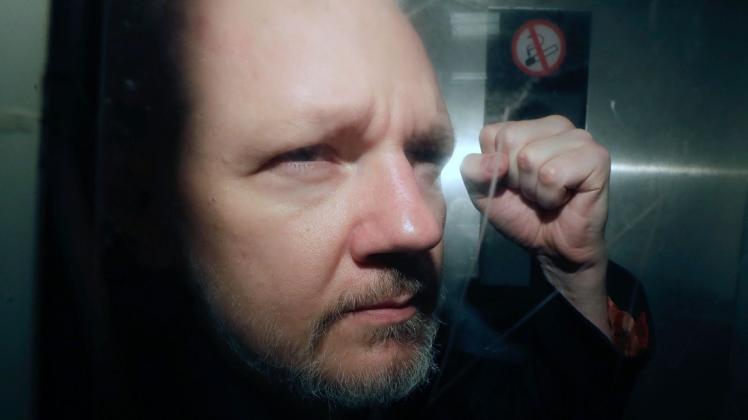 Julian Assange, Mitbegründer der Enthüllungsplattform WikiLeaks. Foto: dpa/Matt Dunham
