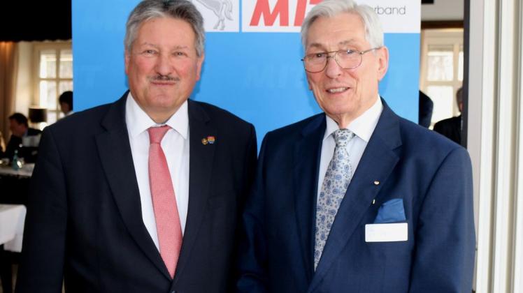 Der neue Vorsitzende und der neue Ehrenvorsitzende: Reinhard Winter und Günter Reisner (v.l.). 