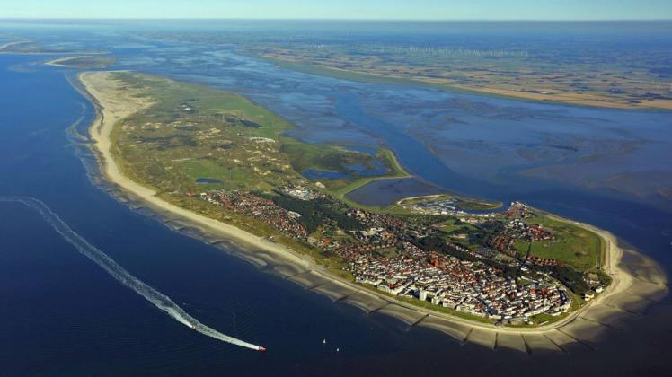 Die Insel Norderney von oben. Foto: imago images/blickwinkel