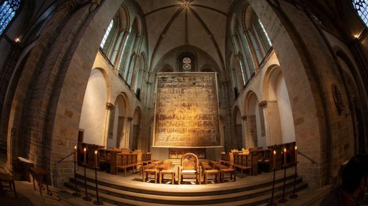 Im Dom Osnabrück wird bald virtuell Gottesdienst gefeiert. Archivfoto: David Ebener